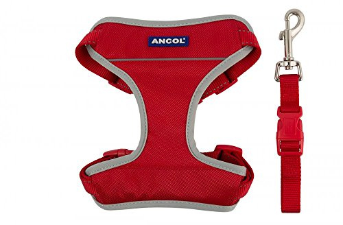 Ancol Travel Dog Harness, Small Red