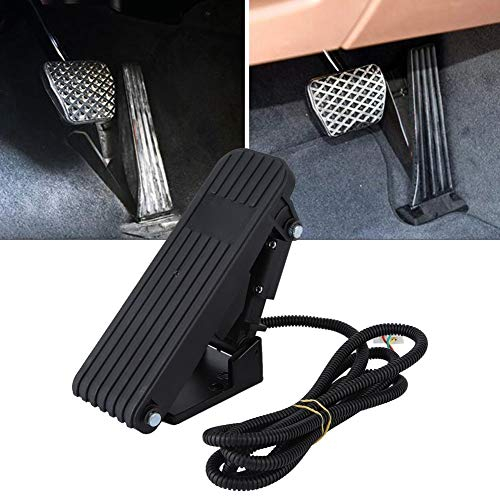 EVGATSAUTO Gaspedal für E-Bike, Go-Kart, Dirtbike - Flachpedal aus ABS-Material - 9/16 zoll - BICYCLE_PEDAL