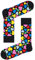 Happy Socks Unisex Heart Socken, Nero, Rosa, Rosso, Verde, Giallo, Blu, 41-46