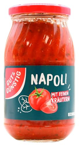 Gut & Günstig Nudelsauce Napoli, 10er Pack (10 x 400ml)