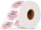Itari 2×2 Thermo Etiketten - Etiketten selbstklebend (50mm x 50mm), Thermopapier mit Perforation für Etikettendrucker, Kompatibel mit eBay, FedEx, DHL, 750 Etiketten, Rosa