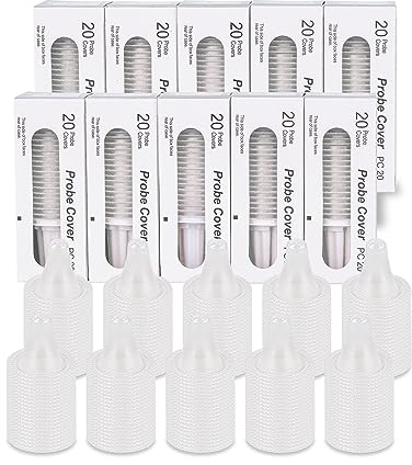 200 Stück für Braun Thermoscan Schutzkappe, für Ohrthermometer Schutzkappen, für Fieberthermometer Ohr, für alle Braun Modelle Ohrthermometer