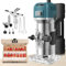 Anbte Fresatrice per legno 800 W, fresatrice elettrica, 6,35 mm (1/4 pollice) 30000 G/min Strumenti elettrici professionali velocità regolabile per scanalatura rettificatrice
