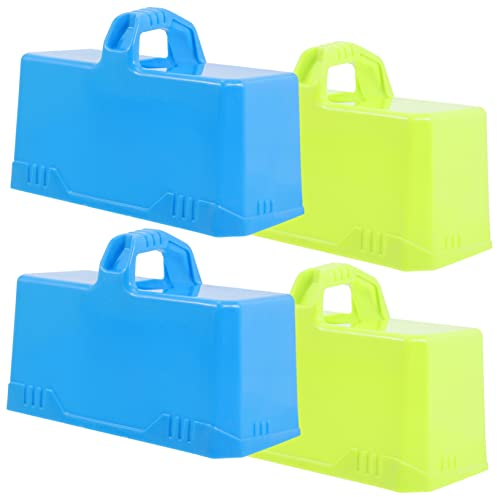 CIYODO 4-teiliges Schneespielzeug Für Kinder Tragbarer Schneeblockmacher Für Winteraktivitäten