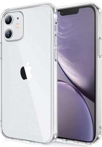 For iPhone 12/12 Pro Case - Thin Soft Transparent (Slim fit) Silicone Clear Gel Case Cover For iPhone 12/12 Pro