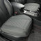 Vankerful 2 Pack Leather Front Car Seat Covers,Bottom Seat Covers for Cars,Driver Car Seat Cushion Cover,Luxury Seat Protectors,for Most Vehicles,Sedan,Truck,SUV(Grey)