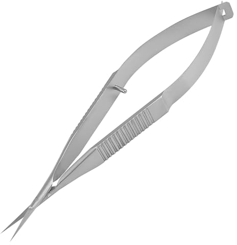 Mikrochirurgische Schere Einzigartiges Design Nadelhalter Gerade Und Gebogene Flache Griffe Nahtbindezange Mikro- Ophthalmologisches Chirurgisches Instrument