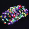 ENLACE LED Blumenkranz Stirnband Festival Zubehör,6 Stück Blumenkranz Haare Leuchtend,LED Haarschmuck für Frauen und Mädchen,Bunt Festival Leuchtender Haarschmuck für Geburtstag Hochzeit Weihnachten