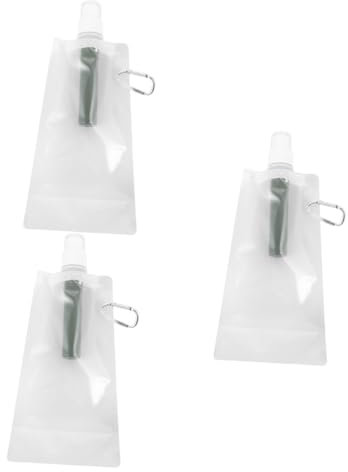 BESPORTBLE 3St Wasserreiniger Wasserbehälter trinkwasserfilter picknick Outdoor-Wasserbeutel rücksack Campingzubehör Wasserfilterbeutel für den täglichen Gebrauch tragbarer wasserfilter Abs