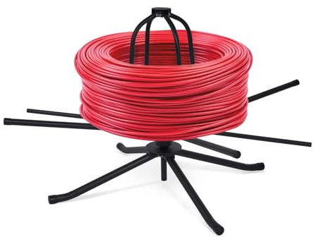 SZXBCLL lesolar Underfloor Heating Pipe Decoiler, Pipe Reel Dispenser for Underfloor Heating Pipe, Cable Decoiler Pipe Decoiler for Pert Pex Pe Underfloor Heating Pipes (Bearing 175kg)