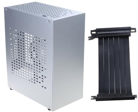 Châssis en aluminium pour cartes mères ITX USB3.0 prend en charge la carte graphique RTX2070 1U câble d'alimentation PCIE3.0