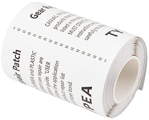 Tomvorks TPU Reparatur Patch Kit: Selbstklebende Wasserdichte Flecken für Aufblasbares Boot, Luftbett, Trampolin, Ideal für -Reparaturen