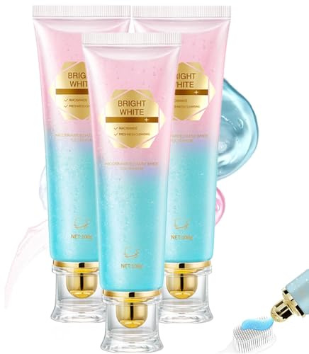 Radiant Whitening Zahnpasta, Niacinamide Zahnpasta, Zahnpasta Weisse ZäHne, ZäHne Aufhellen, Whitening Toothpaste Promotes Natural Teeth Whitening & Fresh Breath (1)