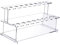 Sharplace Wine Bottle Stopper Display Stand Organizer Acrylic Decorative Storage Rack Display Riser for Club Party Kitchen Retail Shop, L
