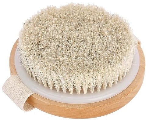 Brrnoo Trockene Bürstenpinsel, Körperbürste für Duschkörper -Schrubbenduschpinsel, Handreinigungshautpinsel, Peeling Pinsel für Alle Hauttypen