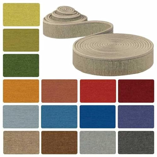 Tretford Sockelleiste selbstklebend, 5m 10m, Interland Teppich, Variante: 580 Apfel grün 1000x6cm