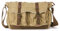 Gootium Unisex Shoulder Frayed Style Boho Purse Messenger Bag, Umhängetasche, Khaki