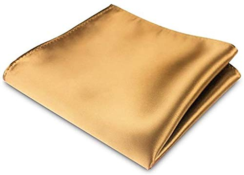 OUTLETISSIMO® Pochette Tasche, Satin, Champagner, klassische Seide für Herren und Damen