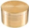 LIHAO Grinder 3 inch Spice Grinder 4 Layer Zinc Alloy Grinder - Gold