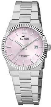 Reloj Lotus para Mujer 18838/2 Freedom Caja de Acero Inoxidable 316l Plateado Correa de Acero Inoxidable 316l Plateado