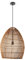 Paco Home Pendelleuchte Wohnzimmer Boho Korbleuchten Pendellampe Rattan Hängeleuchte Esszimmer Lampe Papier E27, Lampenart:Pendelleuchte - Typ 2, Farbe:Natur (Ø52 cm)