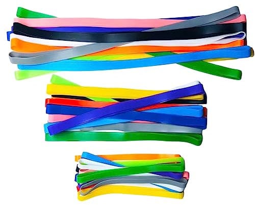 36 pcs rubber band silione band elastic band in 12 colors