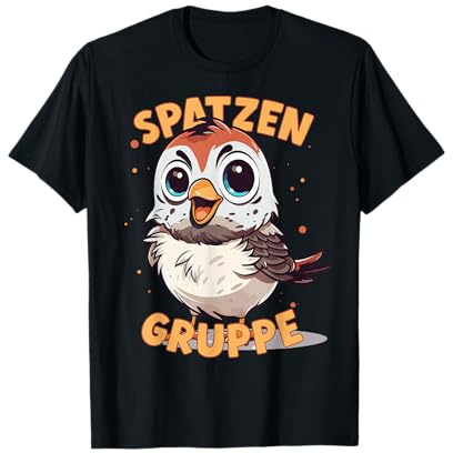 Spatzengruppe in der Kita, Kindergarten Gruppe Spatz T-Shirt