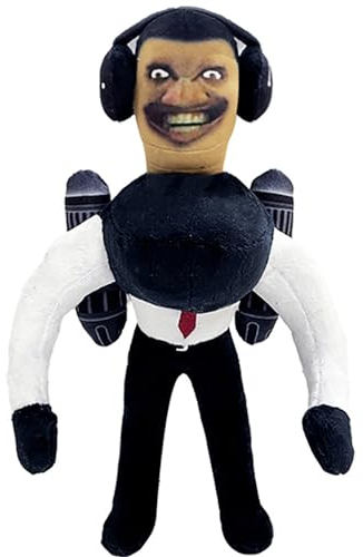 GUUIESMU Cameraman Titan Upgrade,Titan Speakerman Upgraded,Titan Tv Man Upgraded,Titan Speakerman Figure,Cameraman Plush,for Kids Fans Halloween Christmas Birthday Gifts (C)