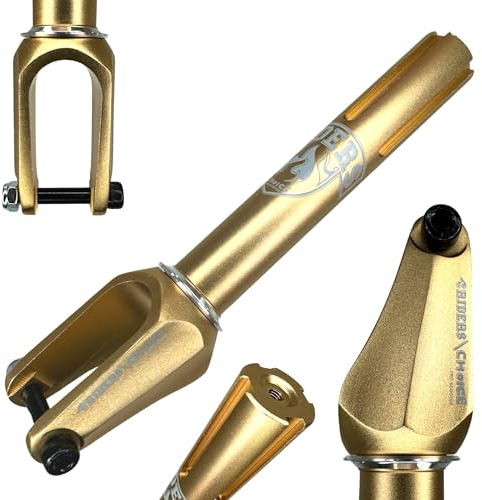 Chilli Pro Scooters Stunt-Scooter Fork Trick Roller Ersatz Tuning Gabel IHC I SCS I HIC passend für 100 I 110 I 120mm Rollen (Raiders Choice Gold)