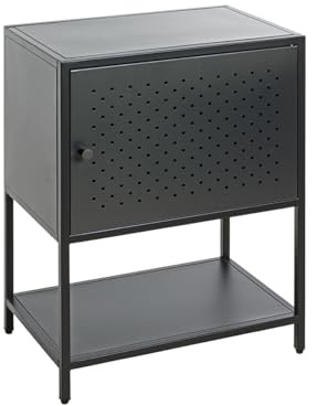 HAKU Konsole, schwarz, Metall - Maße: B 45 x H 60 x T 30 cm, Style: Modern
