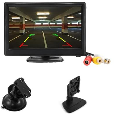 Rückfahrkameras Parkplatz 5 Zoll Auto Monitor TFT LCD 5 HD Digital 16:9 800 * 480 Bildschirm 2 Weg Video Eingang Für Reverse Rückansicht Kamera DVD VCD HD Rückfahrkamera