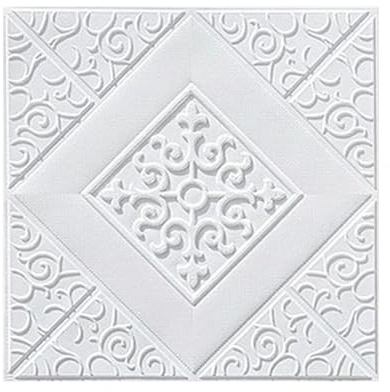 ByteRunning Deckenplatten Selbstklebend,Deckenverkleidung Paneele,Deckenpaneele Feuchtraum,Leicht Und Dennoch Langlebig,FüR KüChen,Badezimmer,Keller Und GewerberäUme