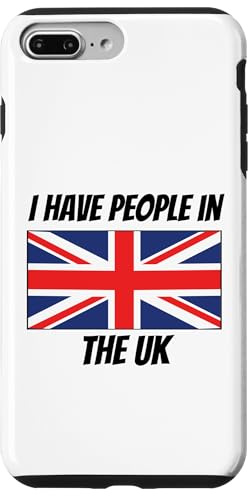 British Flag I Have People In the UK Case for iPhone 7 Plus/8 Plus