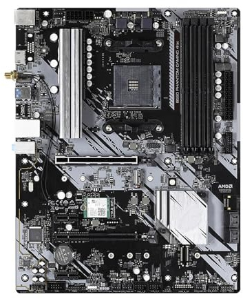 desktop motherboard Fit For ASROCK B550 PHANTOM GAMING 4/AC Support AMD AM4Ryzen 5 5600X 5600G 7 5800X3D 9 5900X CPU DDR4 4733+(OC) SATA3 Hyper M.2 ATX