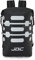 JDC Motorrad Rucksack 100% Wasserdichte Reflektierend Tasche 25 L - Reflector - Schwarz