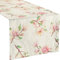 Erwin Müller Tischwäsche, Tischläufer Magnolienblüten Jacquard Magnolie Größe 50x150 cm - hohe Strapazierfähigkeit, mit Kuvertsaum, bügelfrei