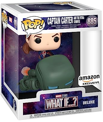 Funko Pop! Deluxe: Year of The Shield - Hydra mit Captain Peggy Carter - Marvel Comics - Amazon-Exklusiv - Vinyl-Sammelfigur - Geschenkidee - Offizielle Handelswaren - Comic Books Fans