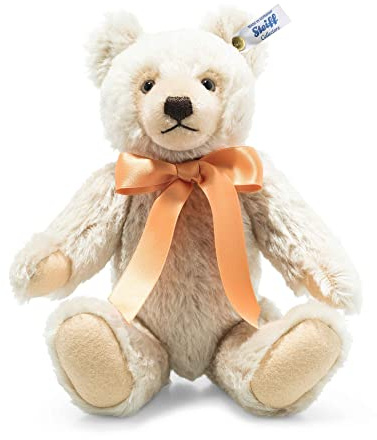 Steiff Original Teddybär - 29 cm - Sammlerartikel - kein Spielzeug - Geschenk - abwaschbar - Creme (006111)