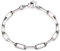 JEWELS BY LEONARDO Armband Clip & Mix Estrella • Arm-Kette aus silberbenem Edelstahl • aus ovalen Ketten-Gliedern im Chunky-Look • 19 cm Länge • Geschenk Damen Schmuck • 019747