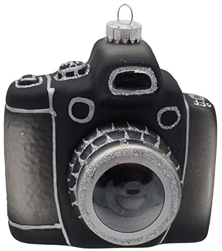 Christbaumschmuck Kamera Fotoapparat Glas Geschenk Deko Weihnachten