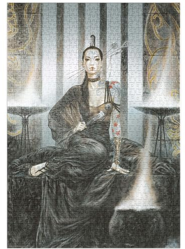 MyPuzzle Seat - Luis Royo - Dead Moon - Premium 1000 Teile Puzzle - MyPuzzle Sonderkollektion von Heye Puzzle