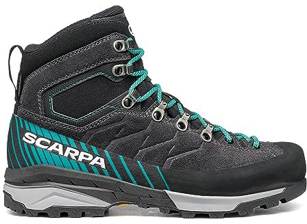 Scarpa Schuhe Mescalito TRK GTX Women Größe 38 dark anthracite/tropical green