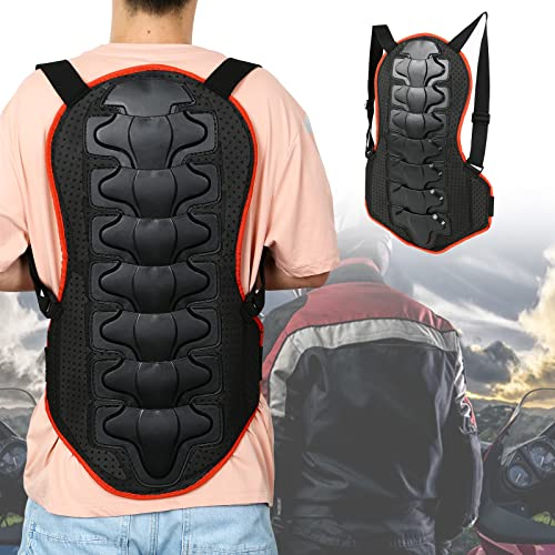 Rückenprotektor Motorrad Universelle Größe Herren und Damen Schutzweste für Motorrad, Ski, Snowboard (M)