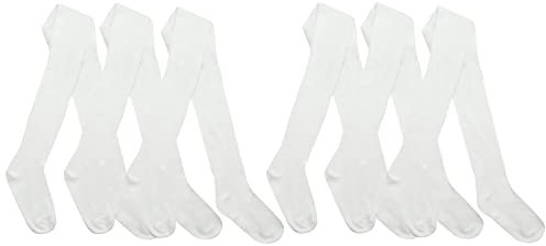 KAV Girls Tights - Simple and Smooth Cotton Tights for Children - Skin-Friendly Bottoms Tights for Everyday Casual Wear, Indoor and Outdoor