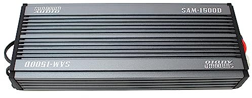 Sundown Audio SAM-1500D Monoblock 1500W RMS Speakers Amplifier