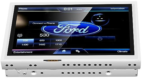TepHnf 8 Zoll Sync 2 für Radio Informationen Touchscreen Display für 2013-2015 Ford F250 F350 2011-2014 Ford Edge LQ080Y5DZ03 DB5T-18B955-FA Navigationsradio