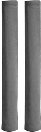 Tyenaza Soft Refrigerator Handle Covers, 2pcs Universal Door Handle Protectors for Oven and Microwave Handles(浅灰色)