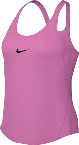 Nike Damen W Nk One Classic Df Strpy Tank, Playful Pink/Black, FN2795-675, M