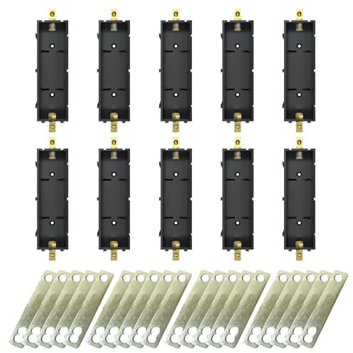 CHAKAE 1 Set Splicable Battery Slot 20700/21700/18650 Batteries Case Holder Solderless Battery Storage Box for DIY Enthusiasts