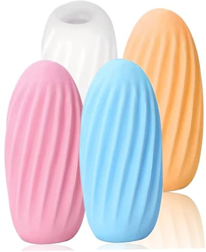 Leak Locks Toiletry Skins,Silicone Bottle Covers 8Pcs Leak Locks Toiletry Skins, Highly Elastic Toiletry Skins Leakproof ＆ Reusable Travel Bottle Covers Womens Travel Essential for Shampoo Lotion